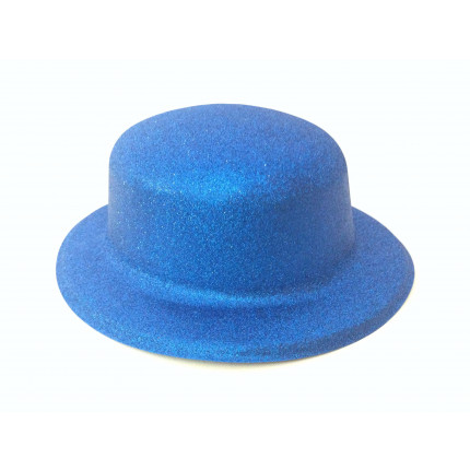 Chapéu Coquinho C/ Glitter - Azul Royal
