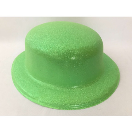 Chapéu Coquinho Neon com Glitter - Verde Limão