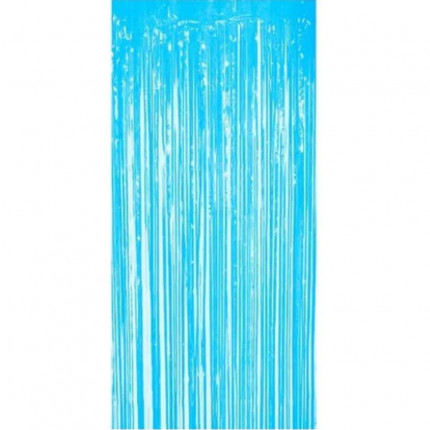 Cortina Decorativa 150x100cm - Azul Bebê