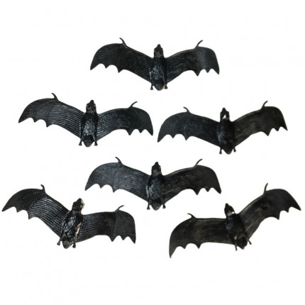 Kit Mini Morcego Halloween com 6 