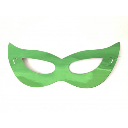Máscara Holográfica Gatinha com 12 8800 - Verde