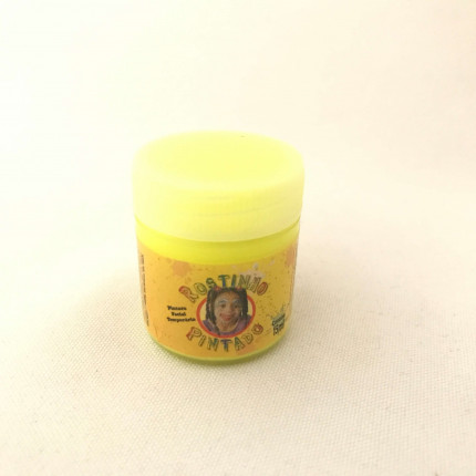 Tinta Facial Líquida 15 ml Fluorescente - amarelo