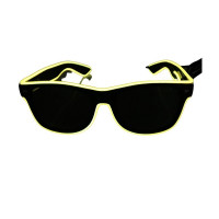 Óculos com Led Neon Restart - Amarelo