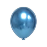 Balão 9" Joy com 25 Metálico Azul