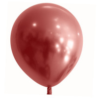 Balão 5" Joy com 25 Metálico Vermelho