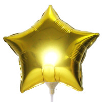 Balão Estrela 12" 30 Cm Metalizado - Dourado