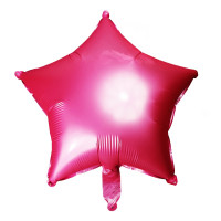Balão Estrela Neon 18" 45 Cm Metalizado - Rosa