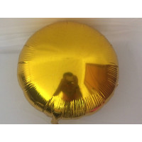 Balão Redondo 20" 50 Cm Metalizado - Dourado