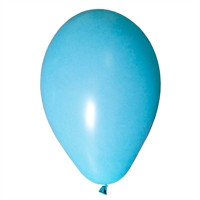 Balão 09" 23 cm Balloontech com 50 - Azul Claro 