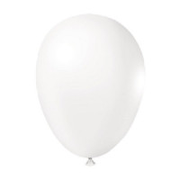 Balão 6,5" 17 cm Joy com 25 Branco
