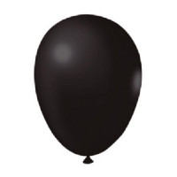 Balão 6,5" 17 cm Joy com 25 Preto