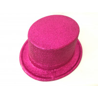 Cartola com Glitter - Rosa Pink