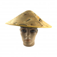 Chapéu Chinês Dourado