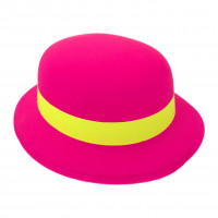 Chapéu Coquinho Neon C/ Fita - Rosa Pink - 1
