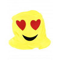 Chapéu de Veludo Emoji - Apaixonado