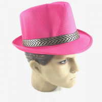Chapéu Malandro Colorido - Rosa Pink - 1