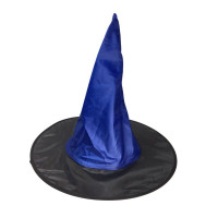 Chapéu de Bruxa com Led Azul