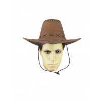 Chapéu Cowboy Camurça - Marrom Claro