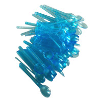 Colher Piccolo Azul c/ 100 und