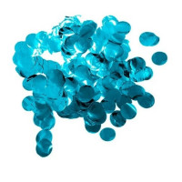 Confete Metalizado Para Balão - Azul Tiffany