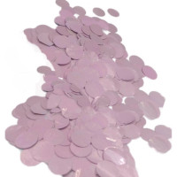 Confete Metalizado Para Balão - Rosa Claro