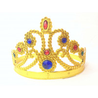 Coroa Princesa Ajustável - Dourado