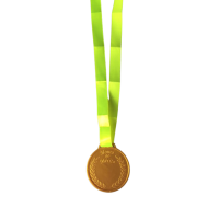 Medalha Plástica - Ouro