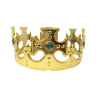 Coroa Rei Ajustável - Dourado