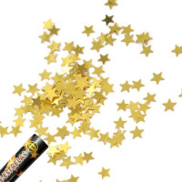 Lança Confete Estrela Dourada Metalizadas - 30 cm