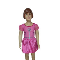Vestido Infantil Cachorrinha Rosa - 1