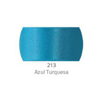 Fita Cetim 15 mm x 1 m - 213 Azul Turquesa