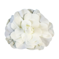 Flor Decorativa de Eva 40 cm Branco