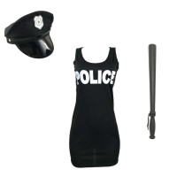 Kit Fantasia Policial Feminino