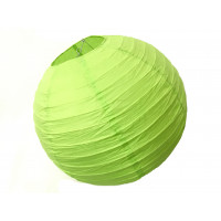 Luminária Oriental Papel 40 cm - Verde Limão