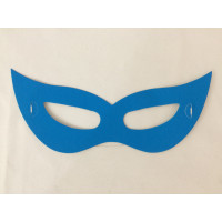 Máscara Gatinha Neon com 12 - Azul Turquesa