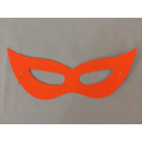 Máscara Gatinha Neon com 12 - Laranja Fluorescente