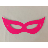Máscara Gatinha Neon com 12 - Rosa Pink