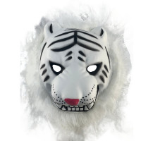 Máscara Animais - Tigre Branco