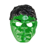 Mascara Heroi Verde Plástico