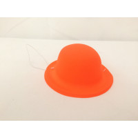 Mini Chapéu Coquinho Neon Liso - Laranja