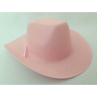 Mini Chapéu Cowboy - Rosa - 2