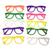 Óculos Nerd c/ 10 unidades cores sortidas