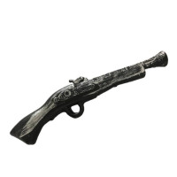 Pistola Pirata Cinza 