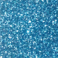 Placa de E.V.A com Glitter - Azul Royal