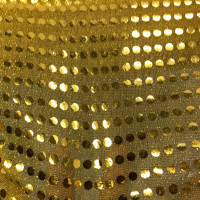 Tecido Paetê 1,13 x 1 m - Dourado