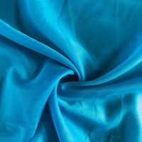 Tecido Voil Liso 3x1 m - Azul Turquesa