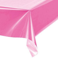 Toalha de Mesa Perolada Quadrada 78x78 cm com 10 - Rosa Pink