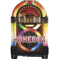 Painel Decorativo Junkebox - Vitrola