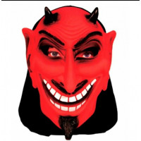 Máscara com Capuz - Diabo Sarcástico 