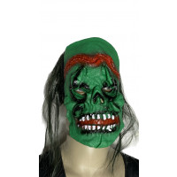 Máscara Halloween Látex - Monstro Verde